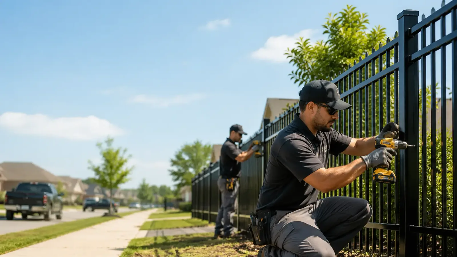 Metal Fence Installation in Marcellus, MI